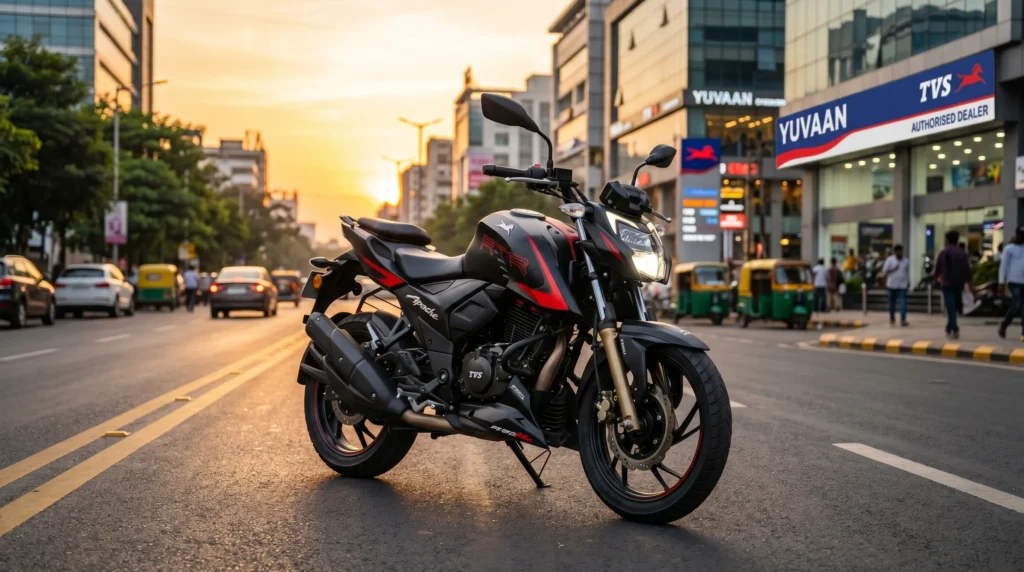 TVS Apache RTR 200 Riding Experience